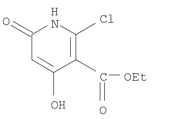 2-Chloro-4,6-dihydroxypyridine-3-carboxaylic acid ethyl ester